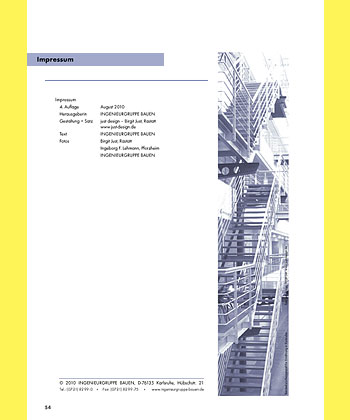 Broschüre Ingenieurgruppe Bauen