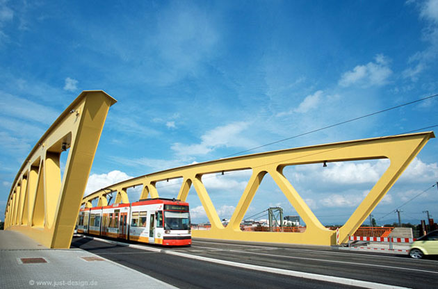 Stahlbrücke Mannheim