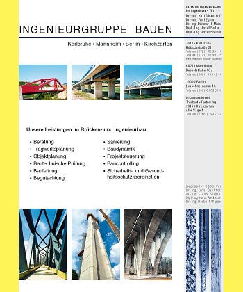 Anzeige Ingenieurgruppe Bauen