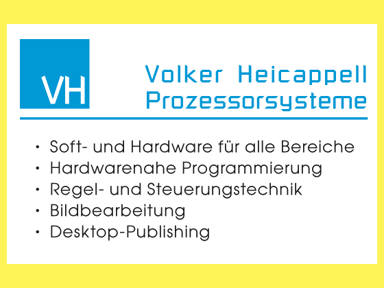 Visitenkarte Heicappell Prozessortechnik