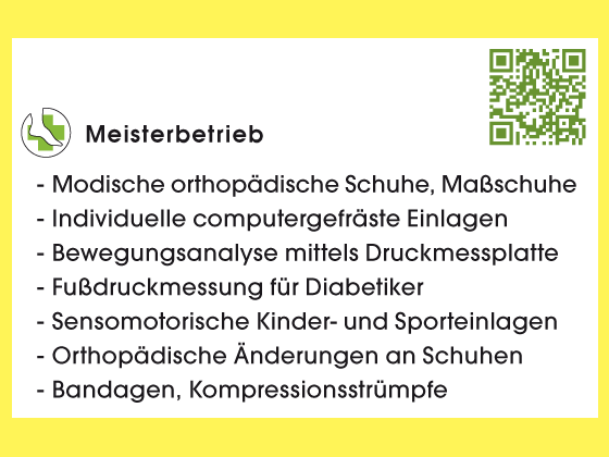 Visitenkarte Warth Orthopädie-Schuhtechnik