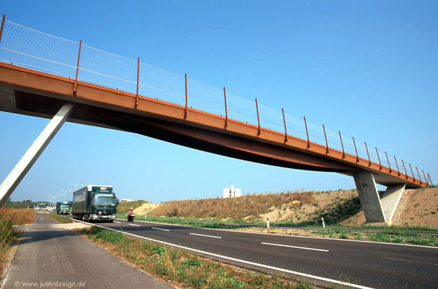 Fußgängerbrücke Karlsruhe